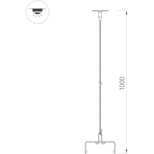 Подвес TUBULAR 043656