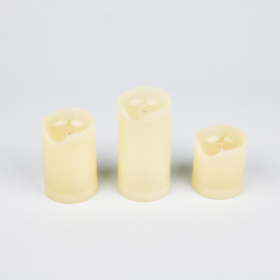 Декоративная свеча  ULD-F060 WARM WHITE CANDLE SET3
